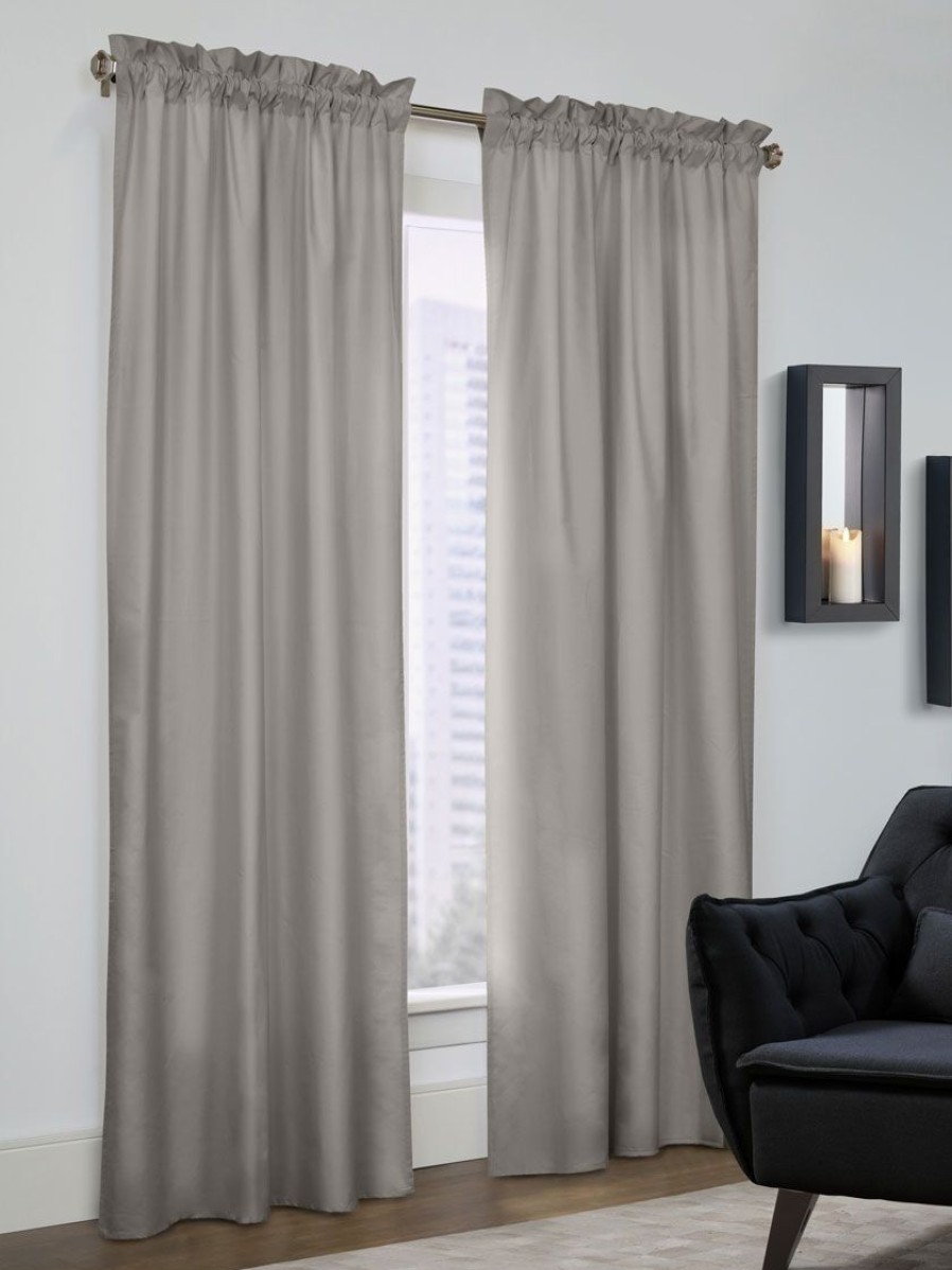 Home & Kitchen * | Gsc Prescot Pole Top Insulated Curtain Panels 80 X 63 , Set Of 2