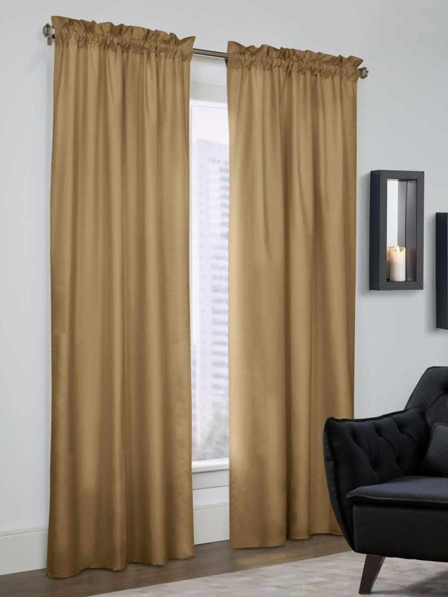 Home & Kitchen * | Gsc Prescot Pole Top Insulated Curtain Panels 80 X 63 , Set Of 2