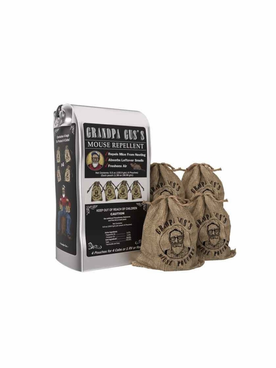 Home & Kitchen * | Gsc Grandpa Gus'S Mouse Repellent Pouches, Set Of 4