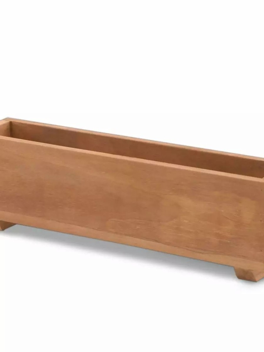 Planters & Raised Beds * | Gsc Teak Window Boxes