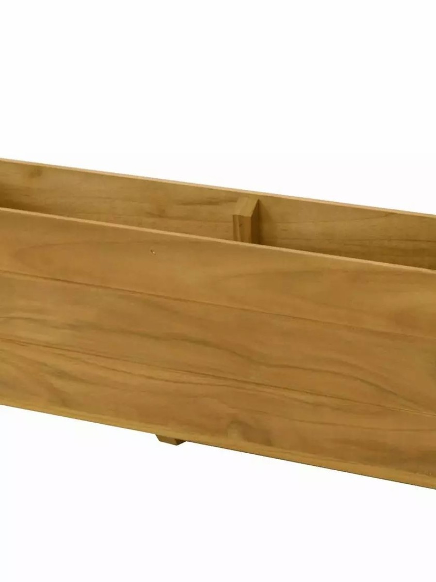 Planters & Raised Beds * | Gsc Teak Window Boxes