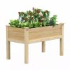 Planters & Raised Beds * | Prp Elevated Cedar Garden Bed, 2 X 4 X 31