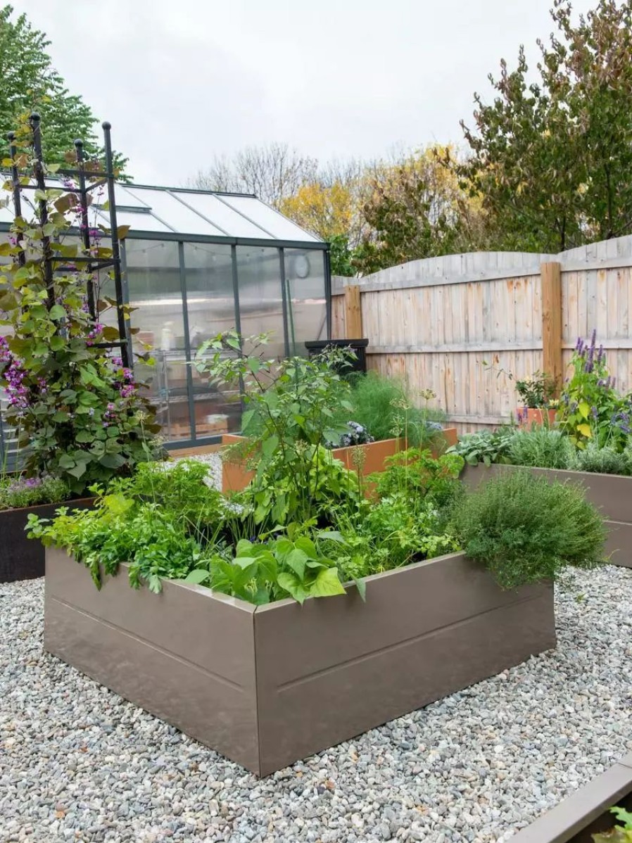 Planters & Raised Beds * | Gsc Somerset Metal Raised Beds, As Is