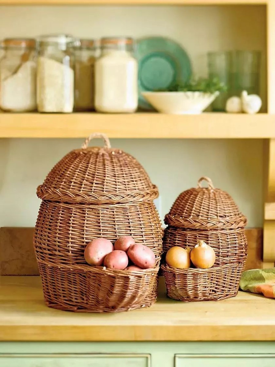 Home & Kitchen * | Gsc Potato And Onion Storage Baskets