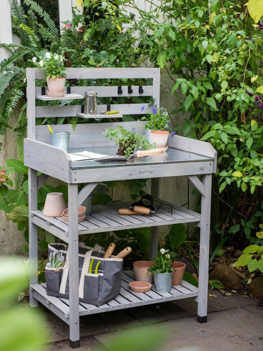 Planters & Raised Beds * | Gsc Vegtrug Easy Potting Table