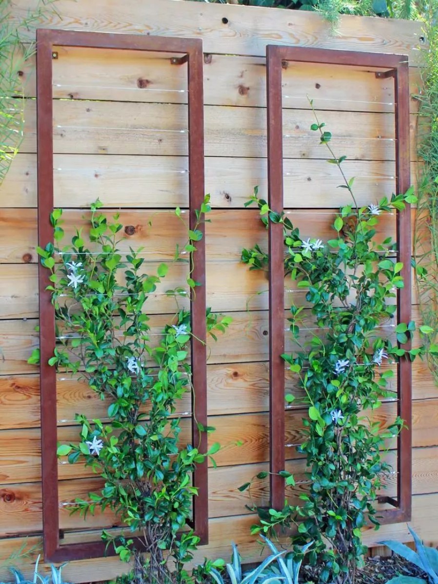 Plant Supports * | Gsc Ina Modern Wall Trellis Sr.