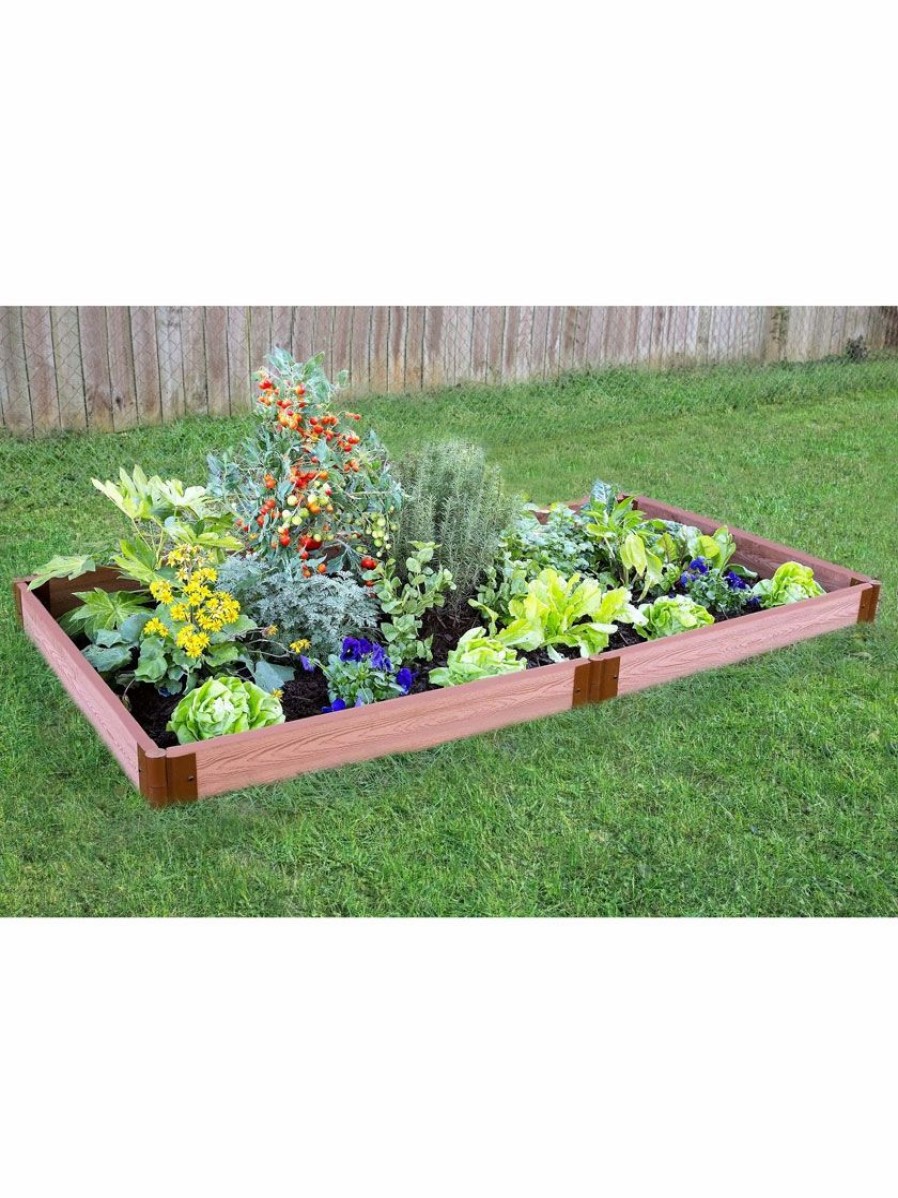 Planters & Raised Beds * | Gsc Classic Sienna Composite Raised Bed, 5-1/2 High With 2 Boards