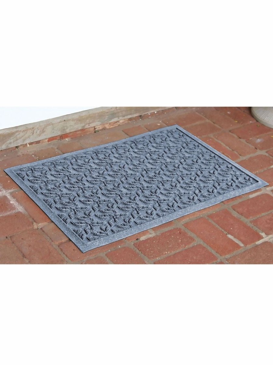 Home & Kitchen * | Gsc Dogwood Leaf Water Glutton Doormat, 23 X 36