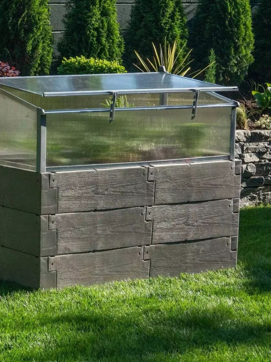 Planters & Raised Beds * | Gsc Kombi Dual Function Raised Bed With Cold Frame