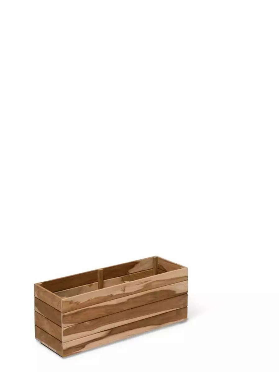 Planters & Raised Beds * | Gsc Teak Window Boxes, 8