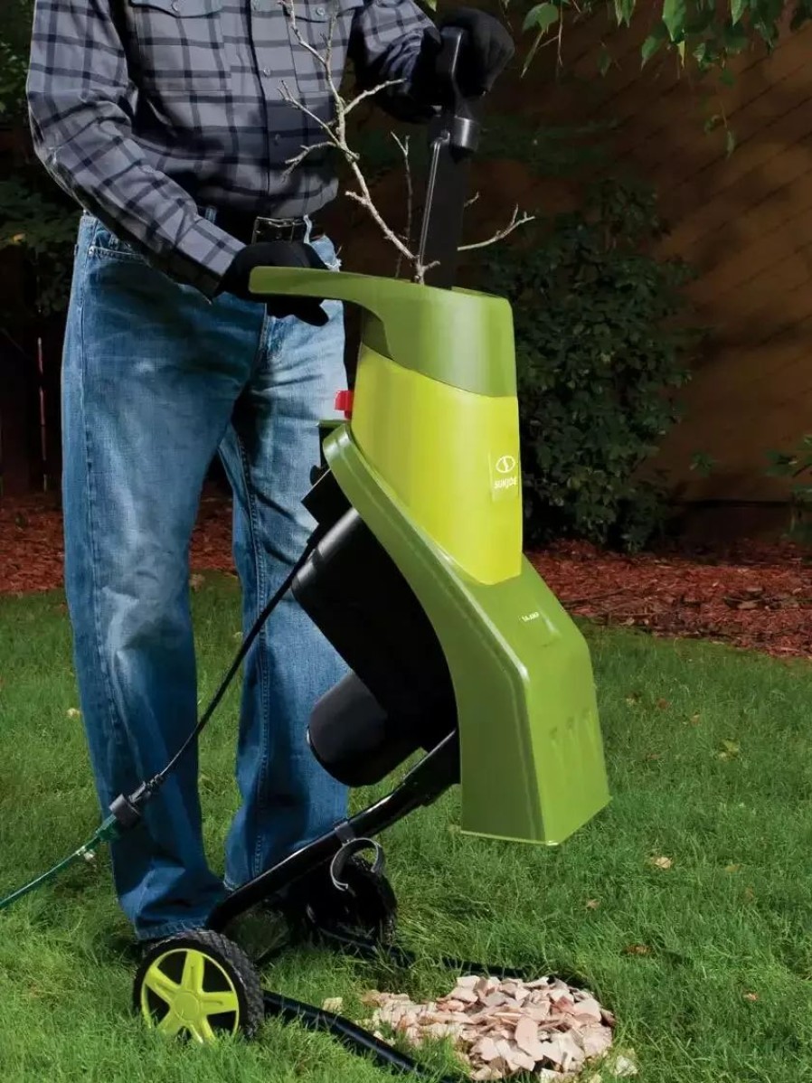 Landscaping Tools & Supplies * | Gsc Snow Joe 13-Amp Electric Wood Chipper/Shredder