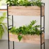 Planters & Raised Beds * | Gsc Tartu 2-Tier Elevated Rectangular Planter