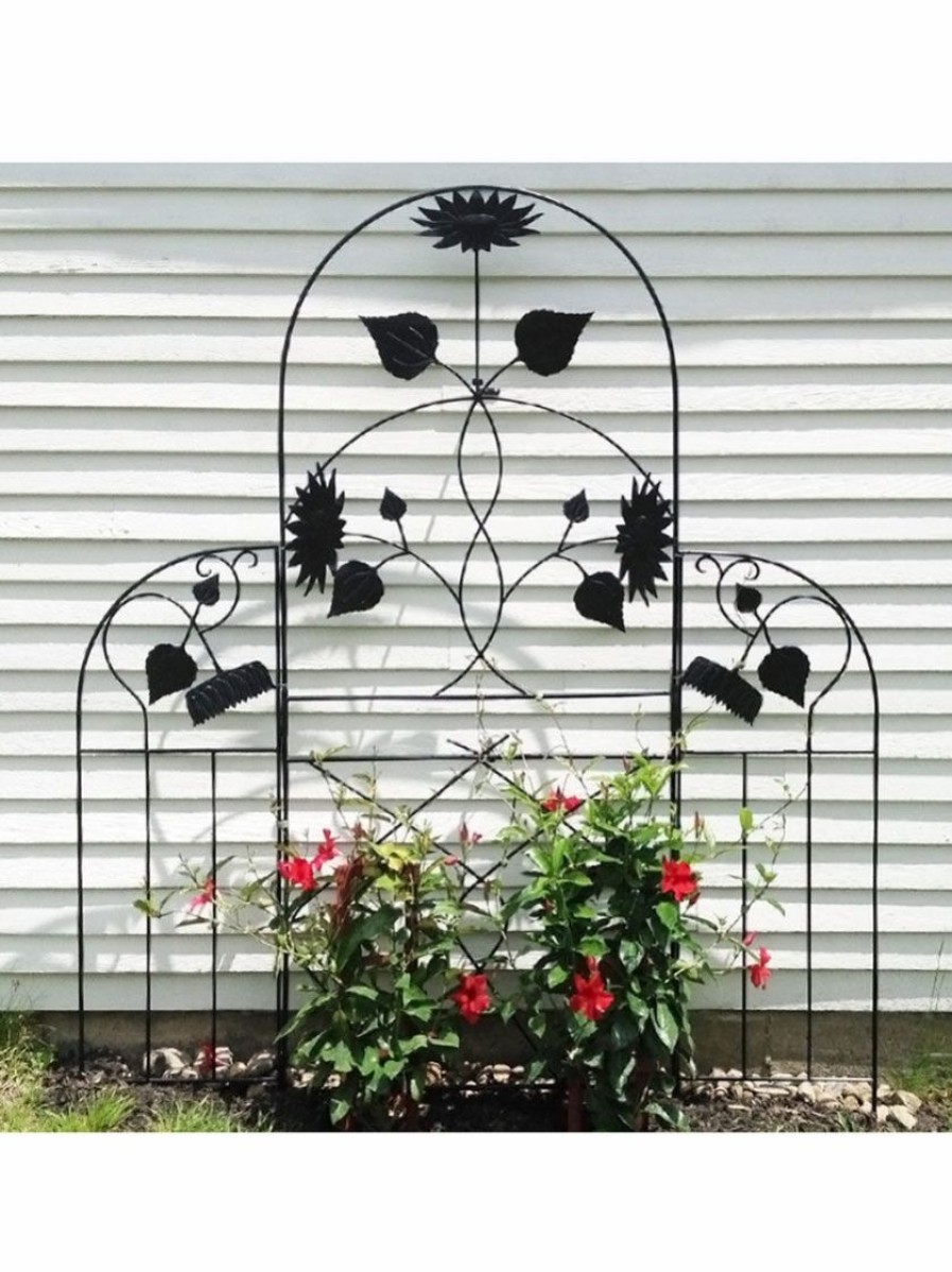 Plant Supports * | Gsc Achla Designs Sunflower Garden Trellis