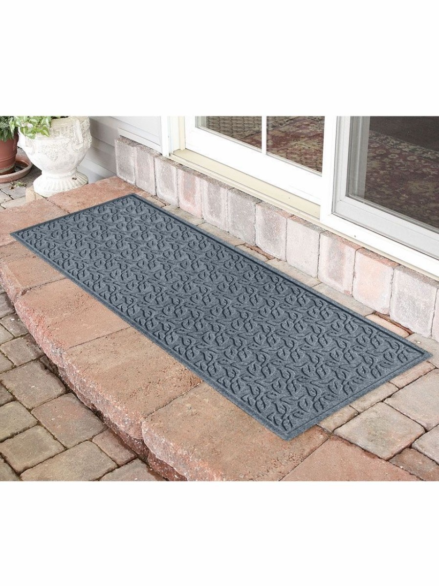 Home & Kitchen * | Gsc Dogwood Leaf Water Glutton Runner Mat, 22 X 60