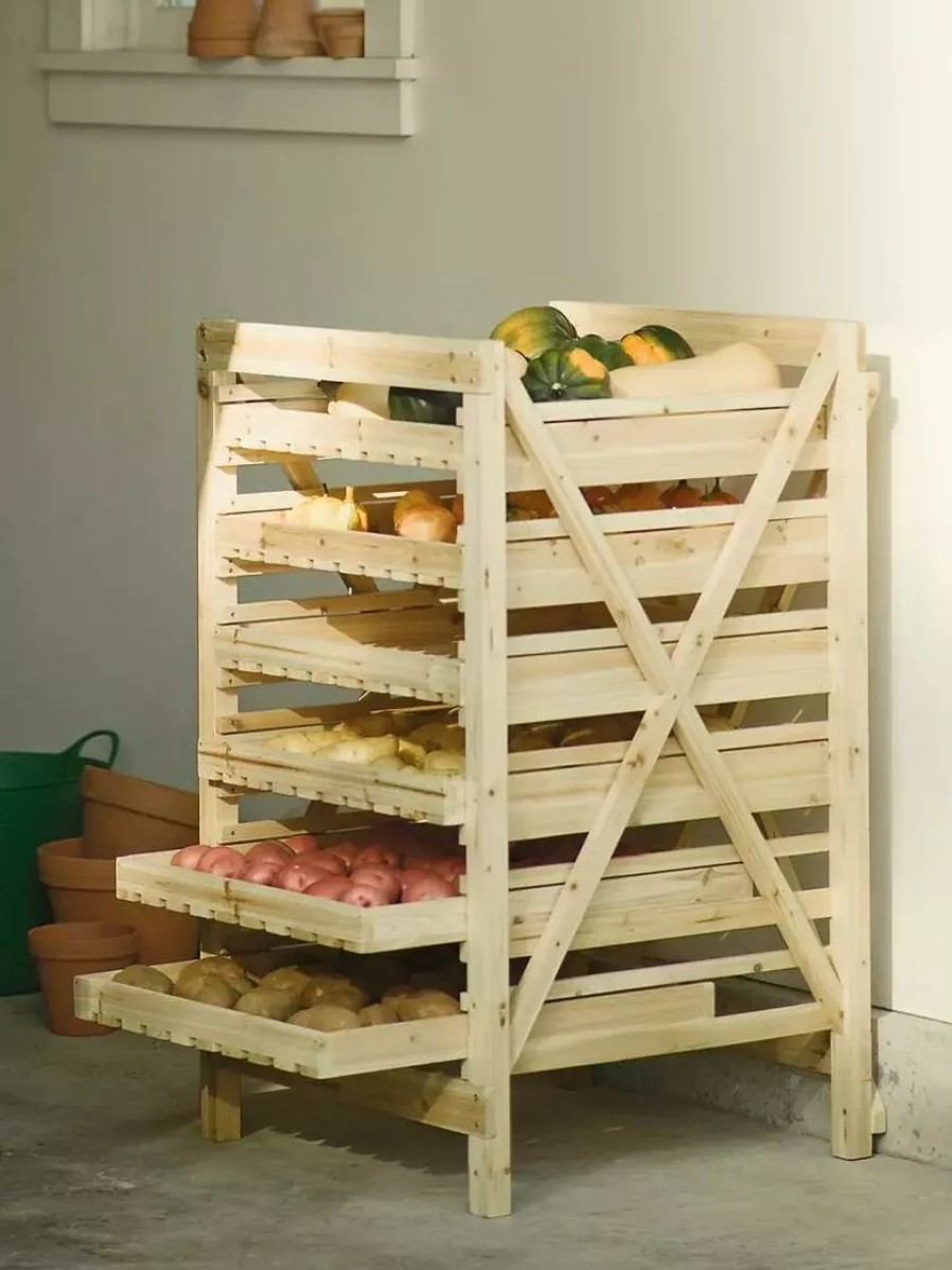 Home & Kitchen * | Gsc Orchard Rack, 6 Drawer