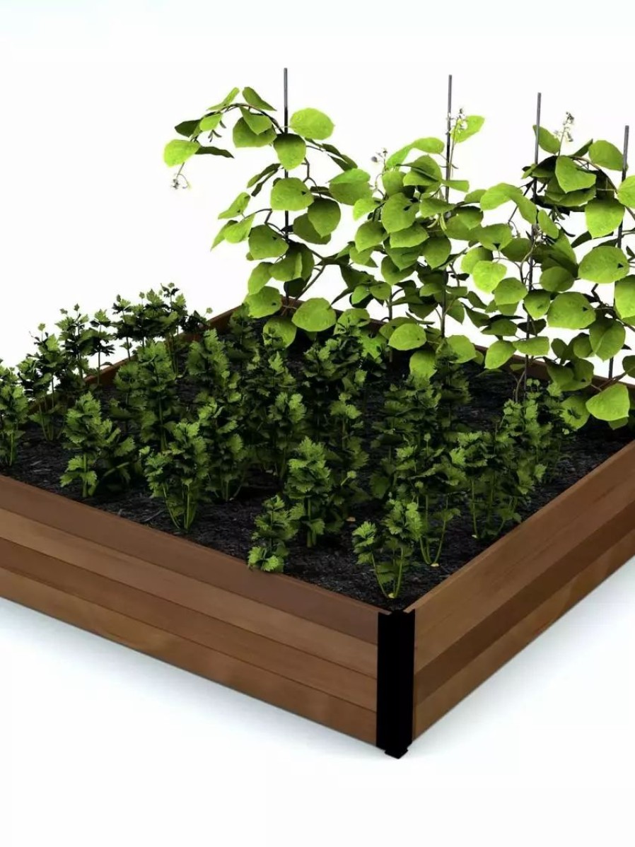 Planters & Raised Beds * | Gsc Vita Mezza Garden Bed, 4'X4'X11"