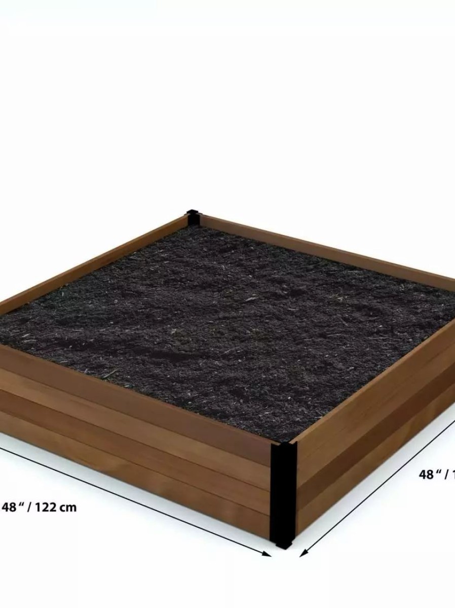 Planters & Raised Beds * | Gsc Vita Mezza Garden Bed, 4'X4'X11"