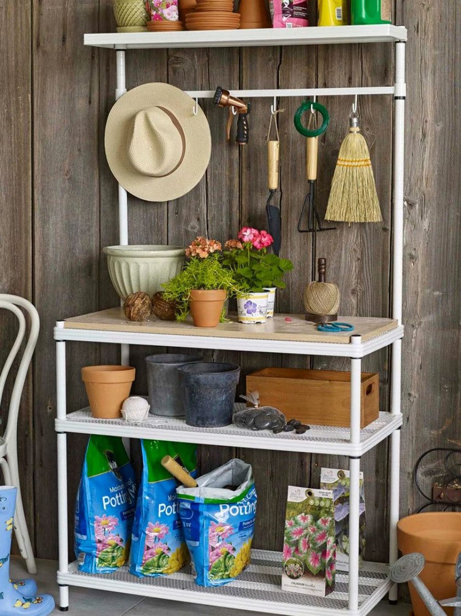 Planters & Raised Beds * | Gsc Meshworks Potting Bench