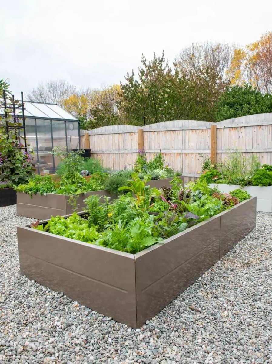 Planters & Raised Beds * | Gsc Somerset Metal Raised Bed, 45 X 90