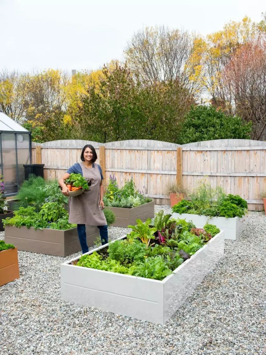 Planters & Raised Beds * | Gsc Somerset Metal Raised Bed, 45 X 90