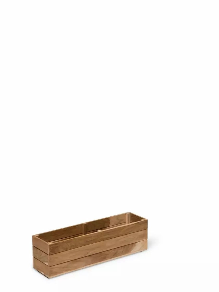 Planters & Raised Beds * | Gsc Teak Window Boxes