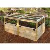 Planters & Raised Beds * | Gsc Garden In A Box With Trellis/Lid Option, 3 X 6