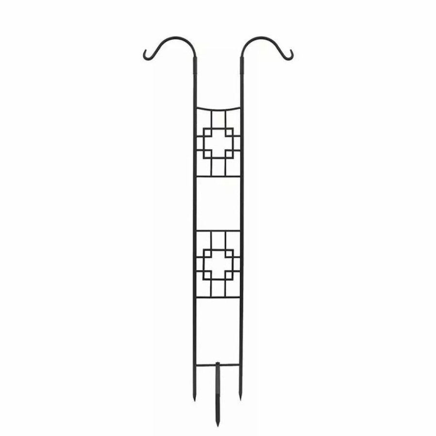 Plant Supports * | Gsc Achla Designs Square-On-Squares Double Pole Trellis