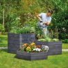 Planters & Raised Beds * | Gsc Exaco Hexagonal Raised Garden Bed Planter