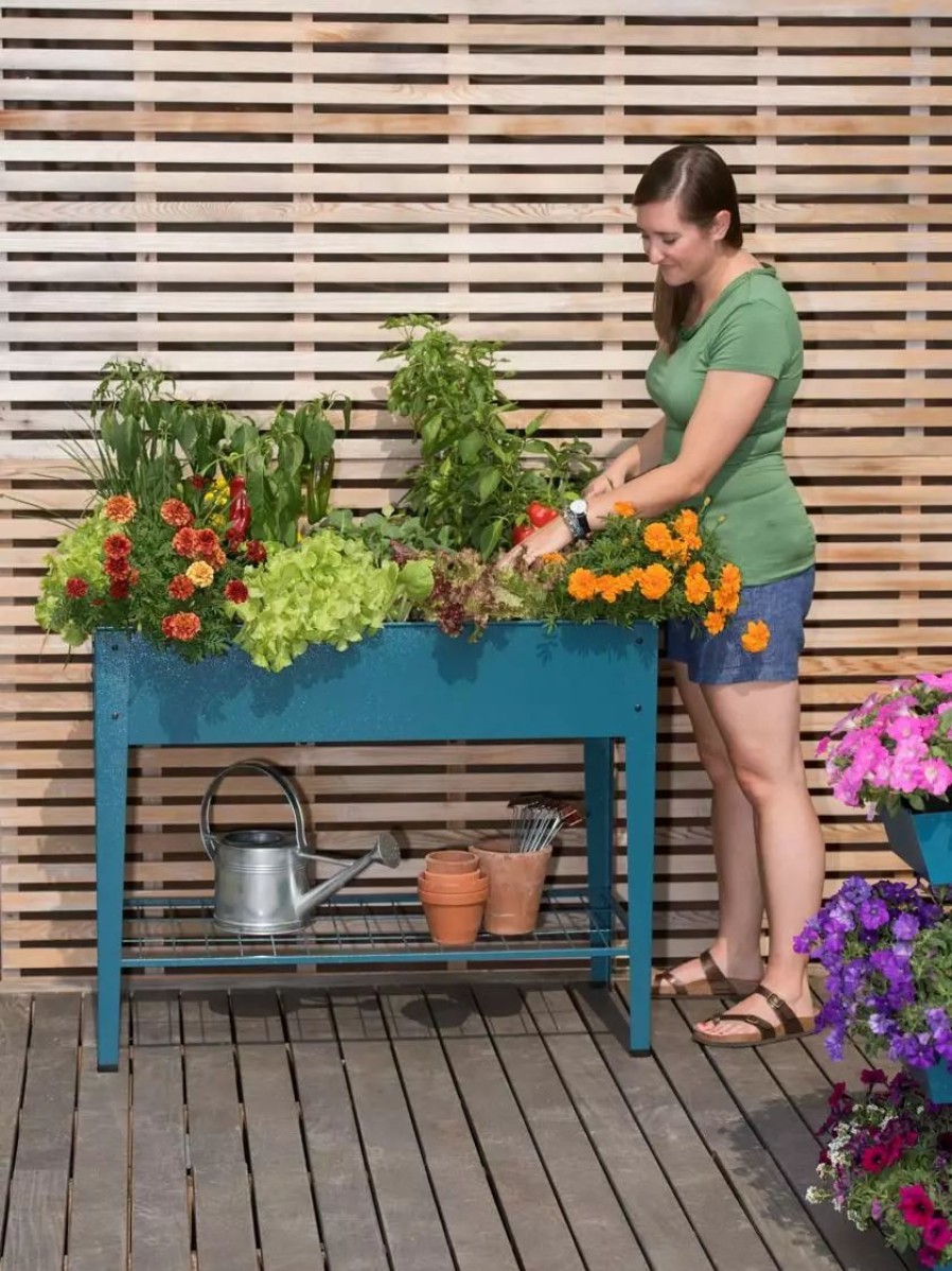 Planters & Raised Beds * | Gsc Demeter Elevated Raised Bed