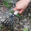 Garden Tools * | Gsc Nisaku Japanese Stainless Steel Garden Claw Rake And Cultivator