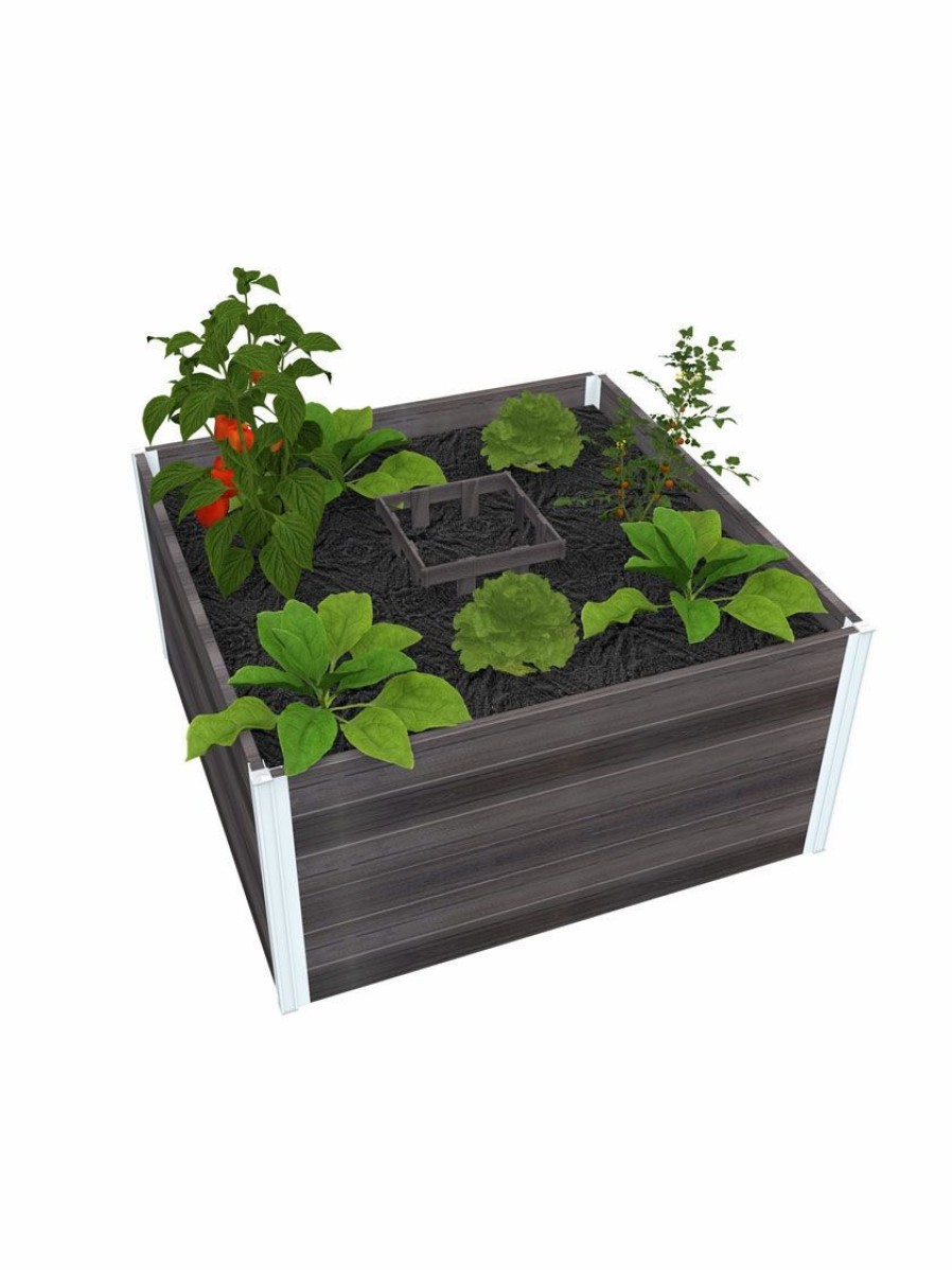 Planters & Raised Beds * | Gsc Vita Urbana Keyhole Garden, 4'X4'X22"