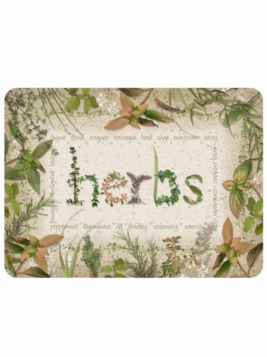 Home & Kitchen * | Gsc Premium Comfort Floor Mat, Herbs