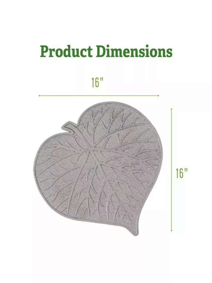 Landscaping Tools & Supplies * | Gsc Leaf Stepping Stone