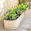 Planters & Raised Beds * | Gsc Birdies Modular Metal Raised Bed