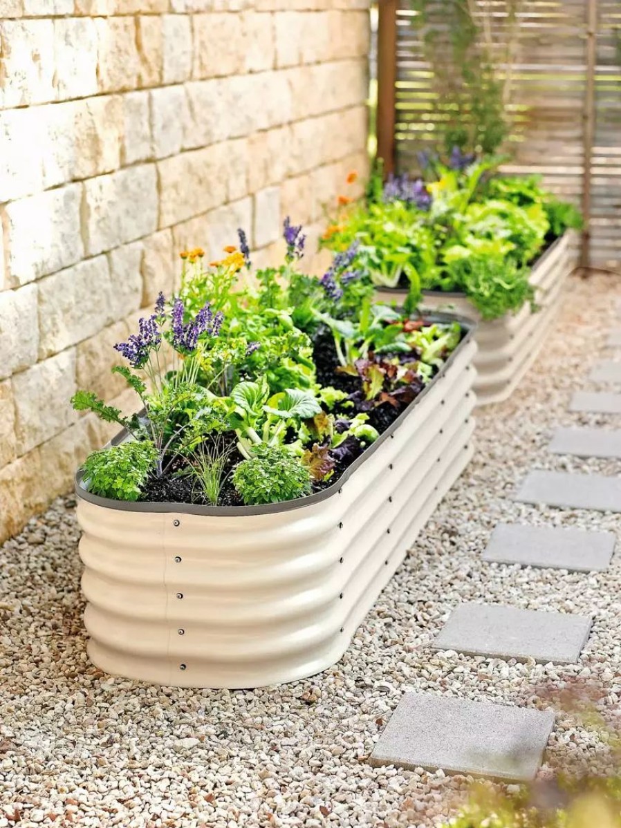 Planters & Raised Beds * | Gsc Birdies Modular Metal Raised Bed