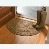 Home & Kitchen * | Gsc Laurel Leaf Water Glutton Half-Round Doormat