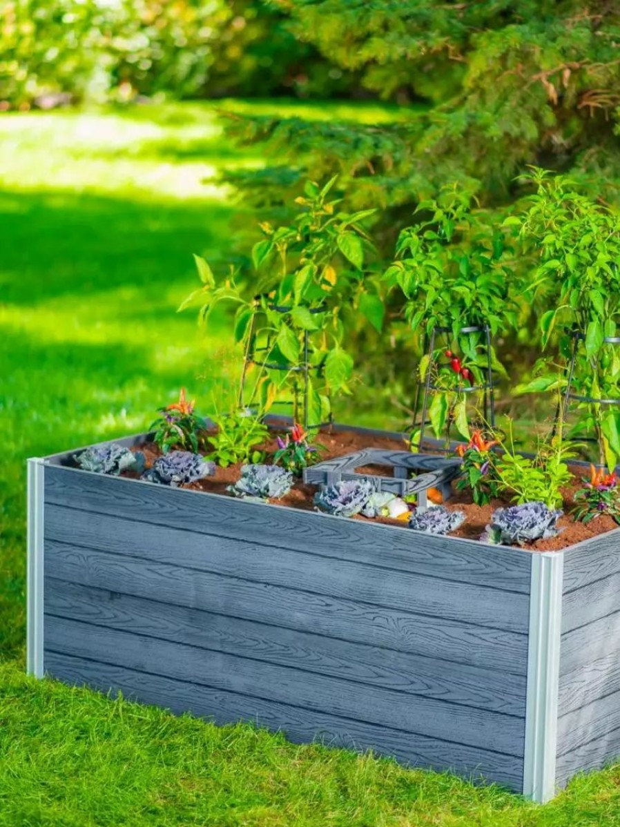 Planters & Raised Beds * | Gsc Vita Urbana Keyhole Garden, 3'X5'