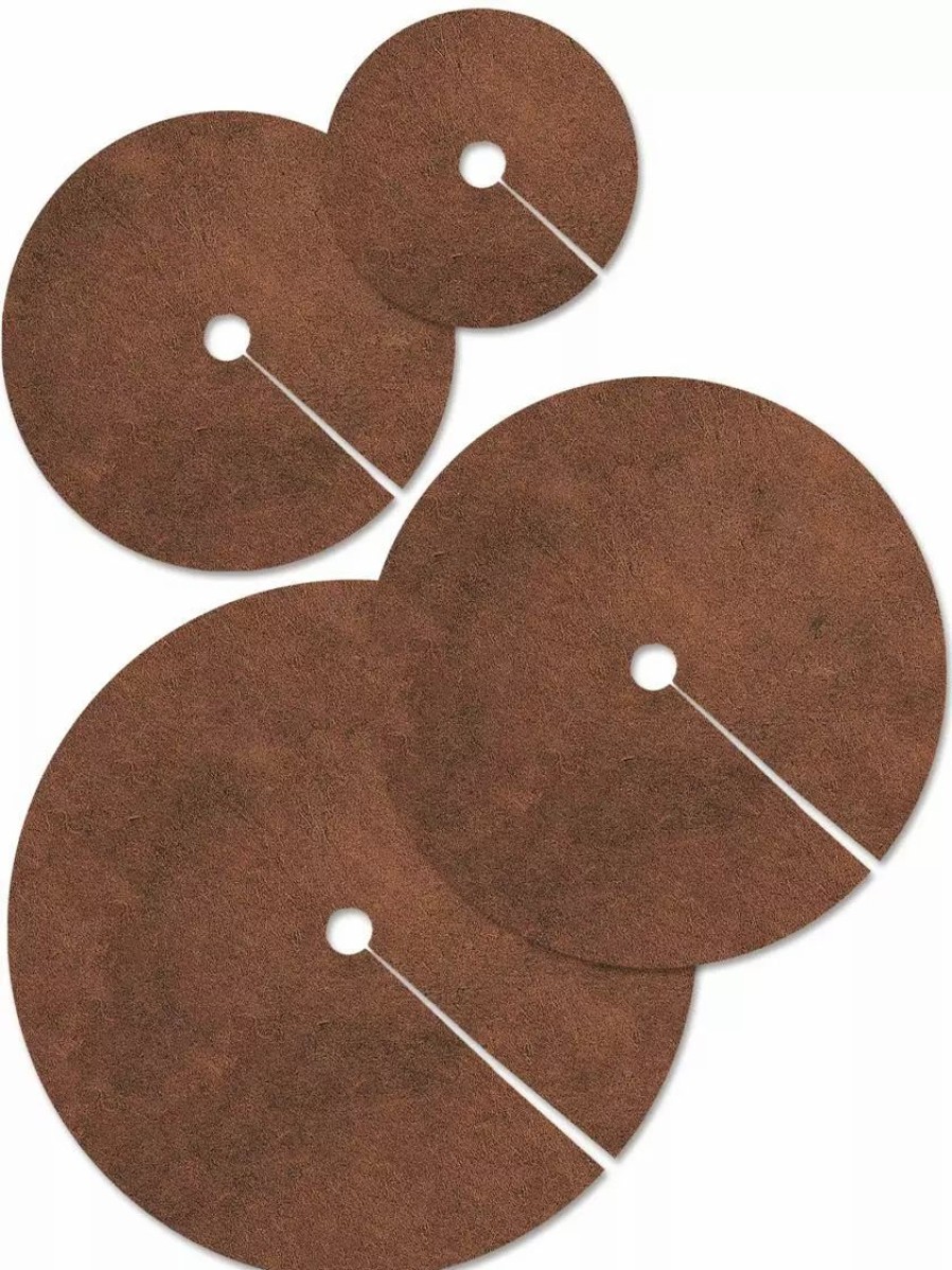 Landscaping Tools & Supplies * | Gsc Coco Coir Tree Rings, Set Of 2