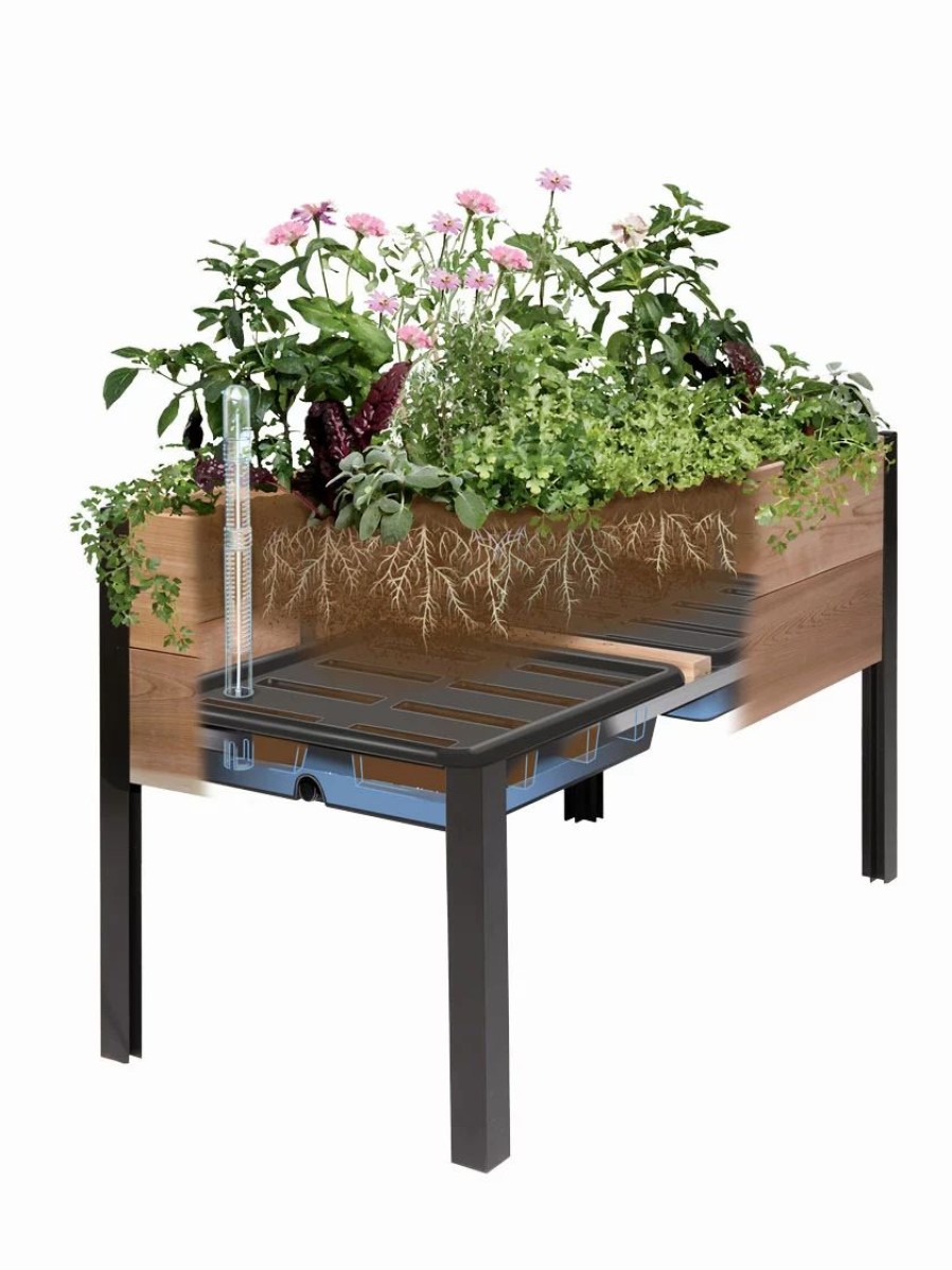 Planters & Raised Beds * | Gsc Self-Watering Insert For 2'X6 Planter