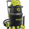 Landscaping Tools & Supplies * | Gsc Sun Joe 16-Gal 1200W 6.5 Pk Hp Wet/Dry Shop Vac, Hepa Filtration, Wheeled W/Attachments