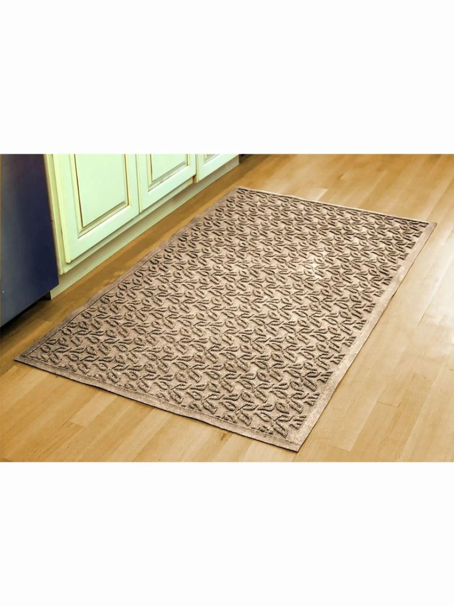 Home & Kitchen * | Gsc Dogwood Leaf Water Glutton Doormat, 35 X 59