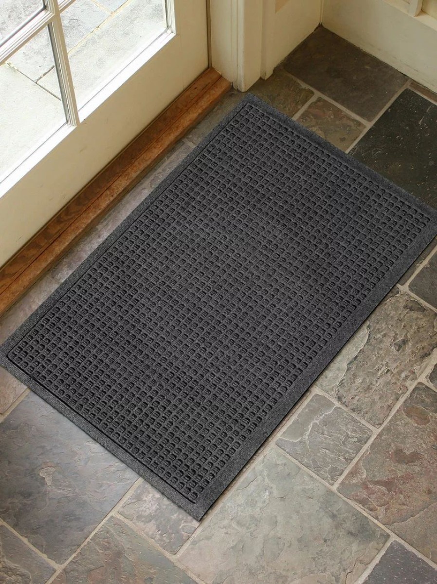 Home & Kitchen * | Gsc Squares Water Glutton Doormat, 23 X 36