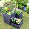 Planters & Raised Beds * | Gsc Modular Rectangular Raised Bed Kit