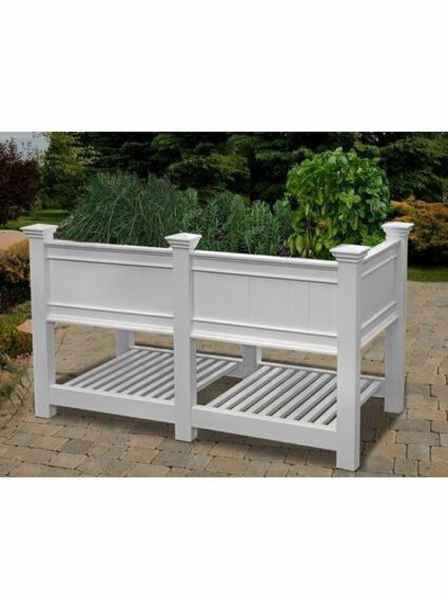 Planters & Raised Beds * | Prp Cambridge Elevated Planter With Extension