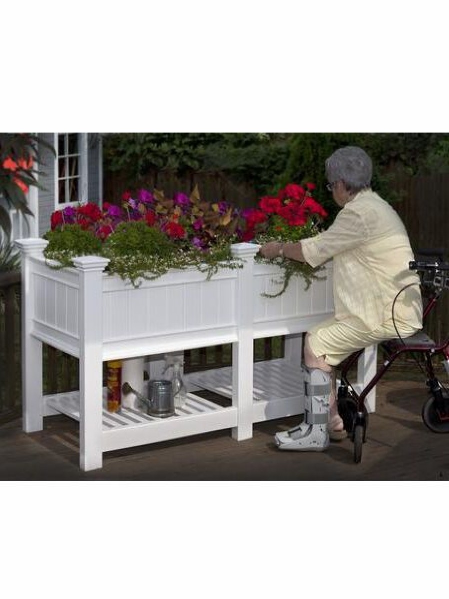 Planters & Raised Beds * | Prp Cambridge Elevated Planter With Extension