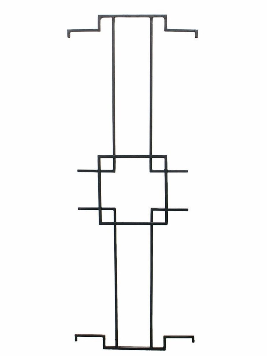 Plant Supports * | Gsc Achla Designs Square-On-Squares Center Link Trellis