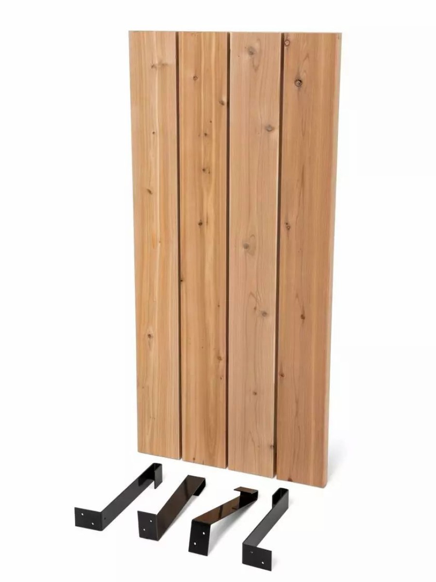 Planters & Raised Beds * | Gsc Cedar Bench Kit, Natural, 48