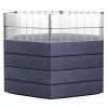 Planters & Raised Beds * | Gsc Modular Hexagon Raised Bed Kit With Translucent Panels, 21.5