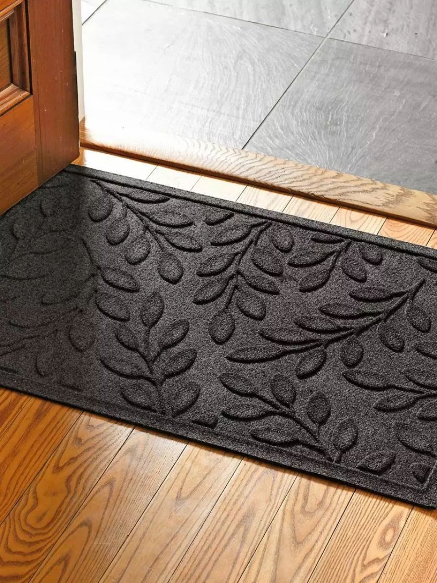 Home & Kitchen * | Gsc Laurel Leaf Water Glutton Doormat, 23 X 36