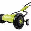 Landscaping Tools & Supplies * | Gsc Sun Joe Mj1800M 18-Inch Quad-Wheel, 5-Position, Razor Sharp Cutting Blade, Silent Push Reel Mower